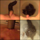 Josie shits while sitting on a toilet and video-records her poop action from a "between the legs" perspective. 5 great scenes presented in DVD-quality 360P video! 228MB, MP4 file requires high-speed Internet.